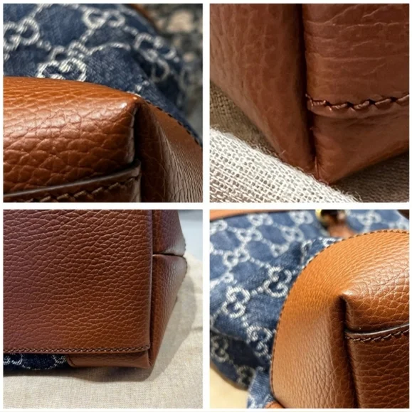 Gucci Denim Tote Bag - Picture 7 of 9